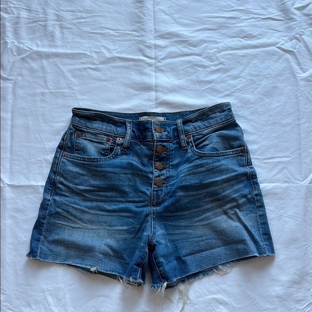 Madewell - High Rise Denim Shorts - Size 26
